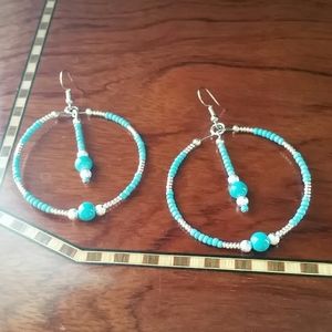 Pretty loop earrings...